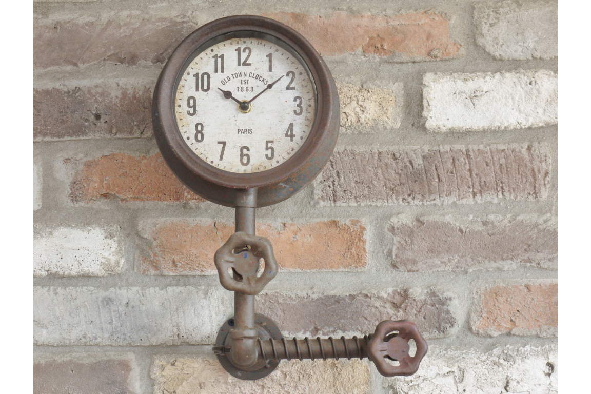 Industrial Single Pipe Clock