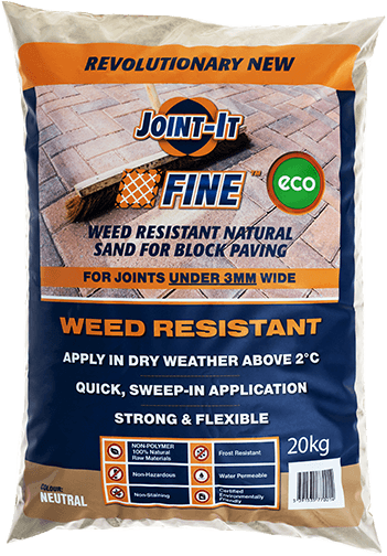Joint-It Fine  Weed Resistant Natural Sand for Brick Paving